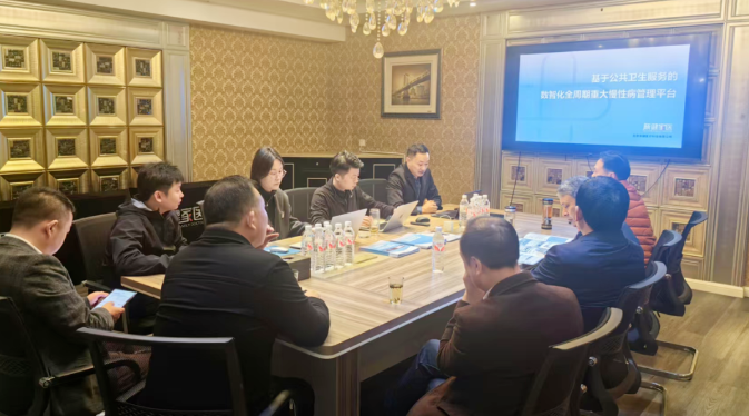 湖北省基層衛(wèi)生協(xié)會專家組調(diào)研漸健醫(yī)療，鼓勵(lì)加大慢病管理數(shù)智一體化項(xiàng)目的研發(fā)及推廣